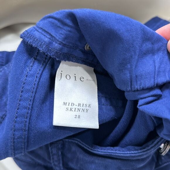 JOIE SKINNY MID-RISE DARK BLUE - Picture 10 of 10